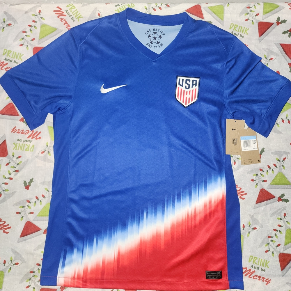 Nike USMNT 2024 Away USA Soccer Replica Dri Fit Mens Medium Jersey New